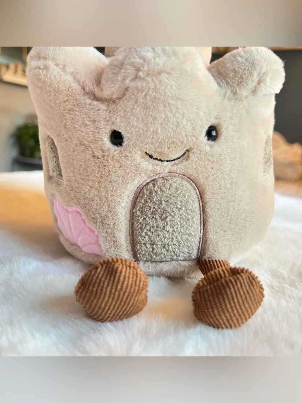 Sandcastle Plush, Cute Beach Themed Stuffed Toy